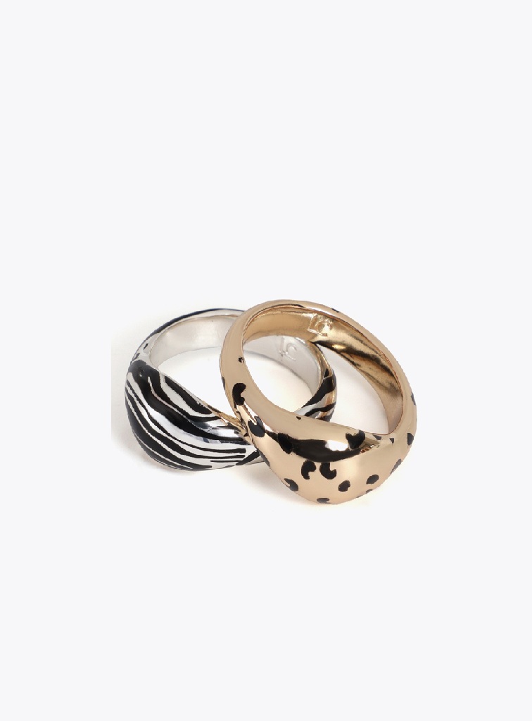 ANILLOS ANIMAL PRINT