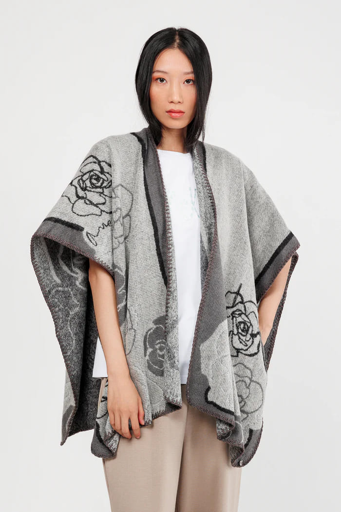 PONCHO ESTAMPADO