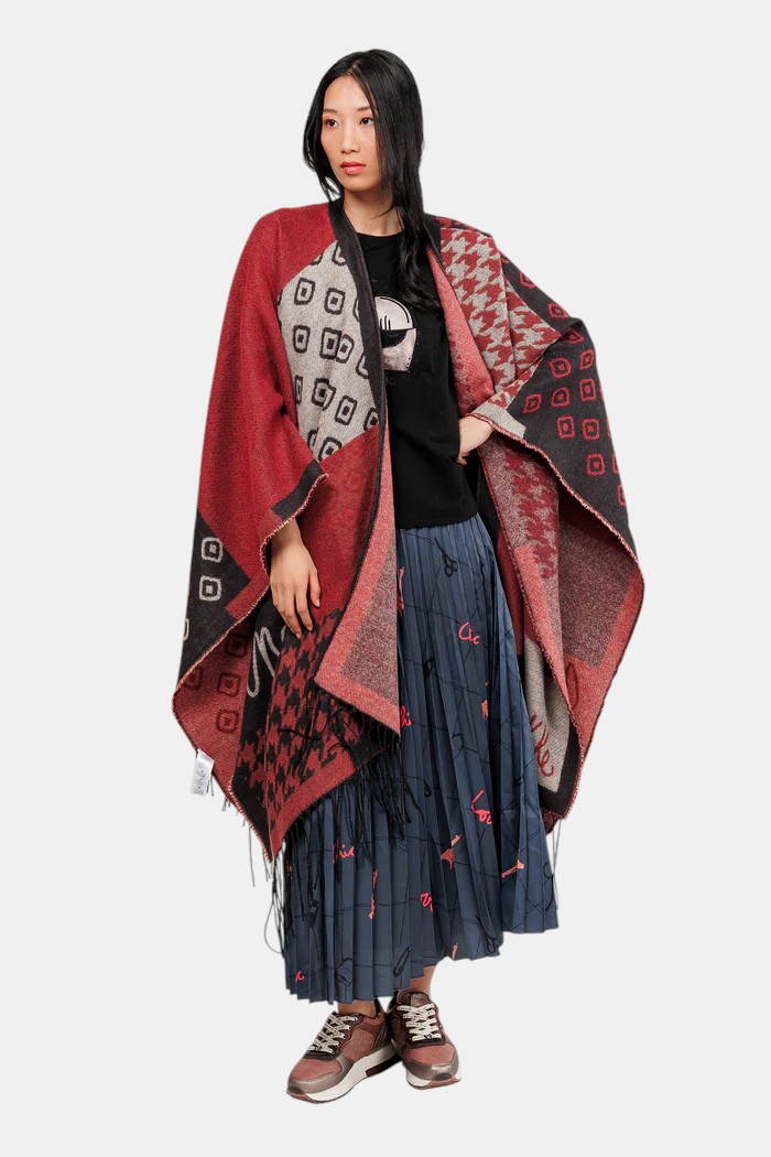PONCHO ESTAMPADO