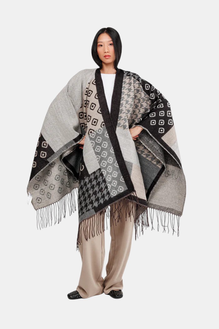 PONCHO ESTAMPADO