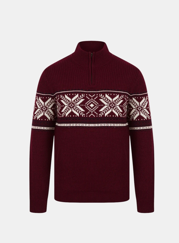 SUETER JACUARD NAVIDAD