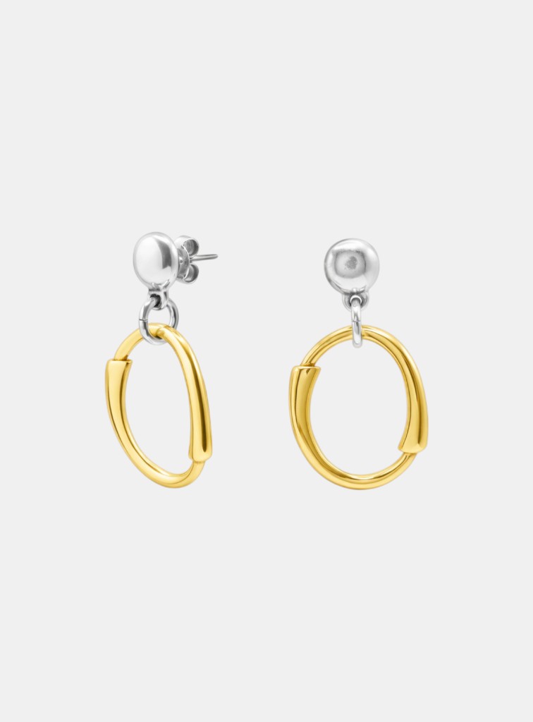 PENDIENTES ESPIRAL GOLD