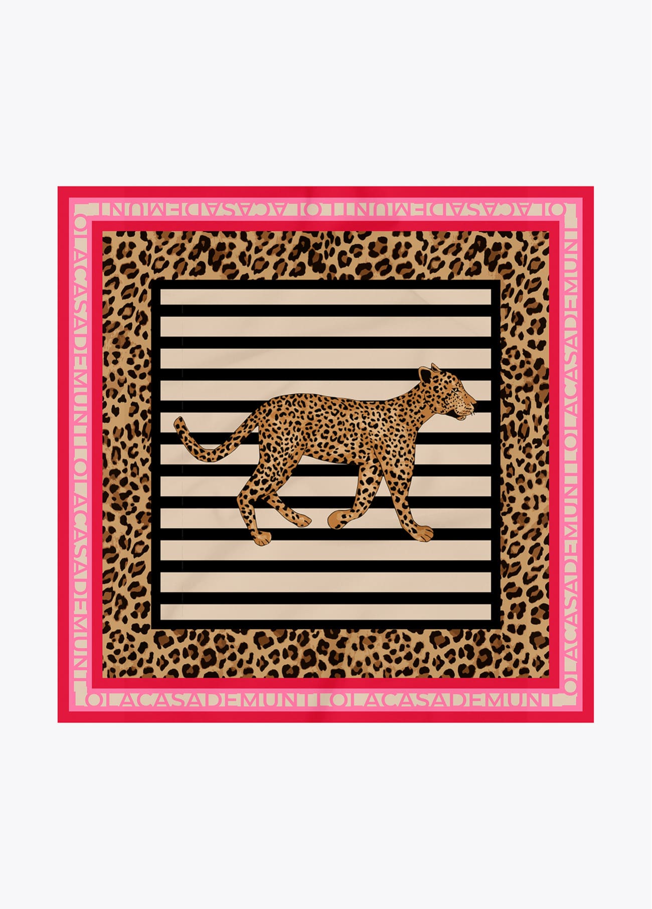 PAÑUELO RAYAS ANIMAL PRINT