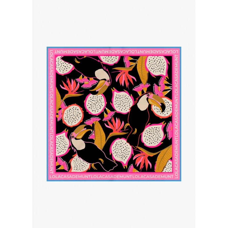 PAÑUELO SATINADO TROPICAL