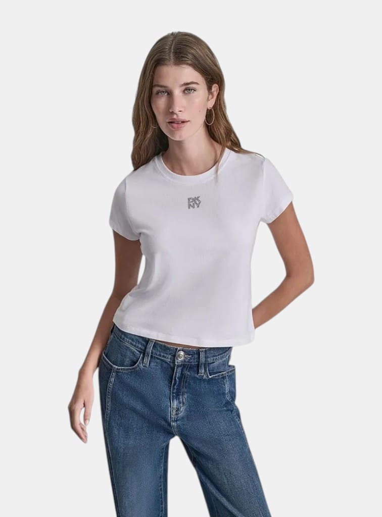 CAMISETA LOGO STRASE