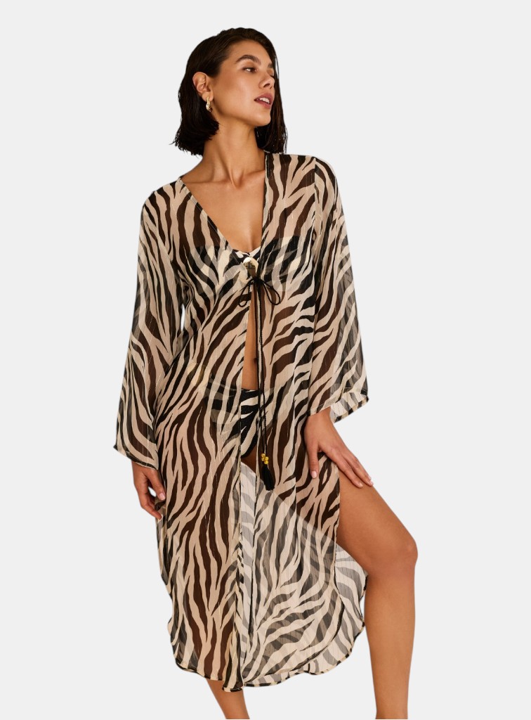 KIMONO ANIMAL PRINT
