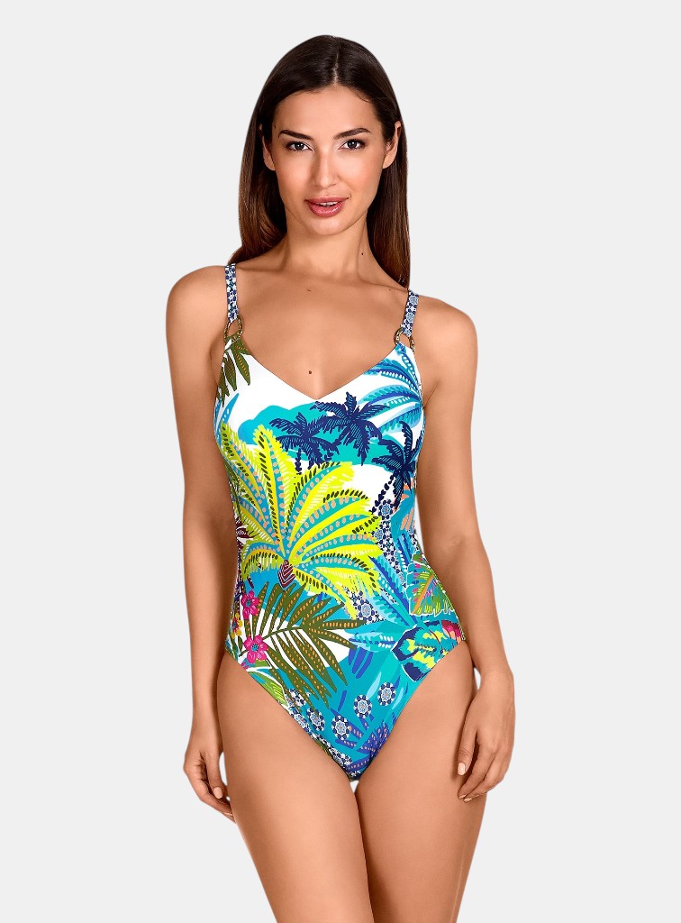 BAÑADOR ESTAMPADO TIRAS