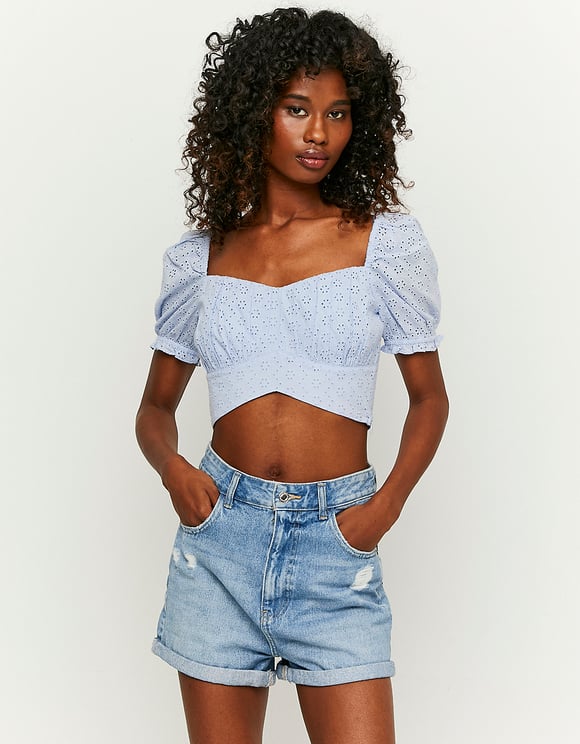 TOP CORTO BORDADO