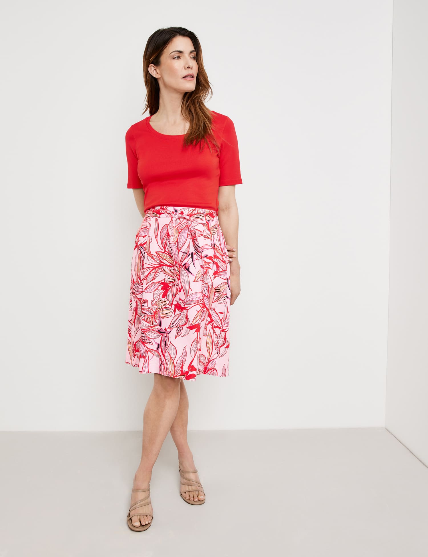 FALDA EVASE ESTAMPADA