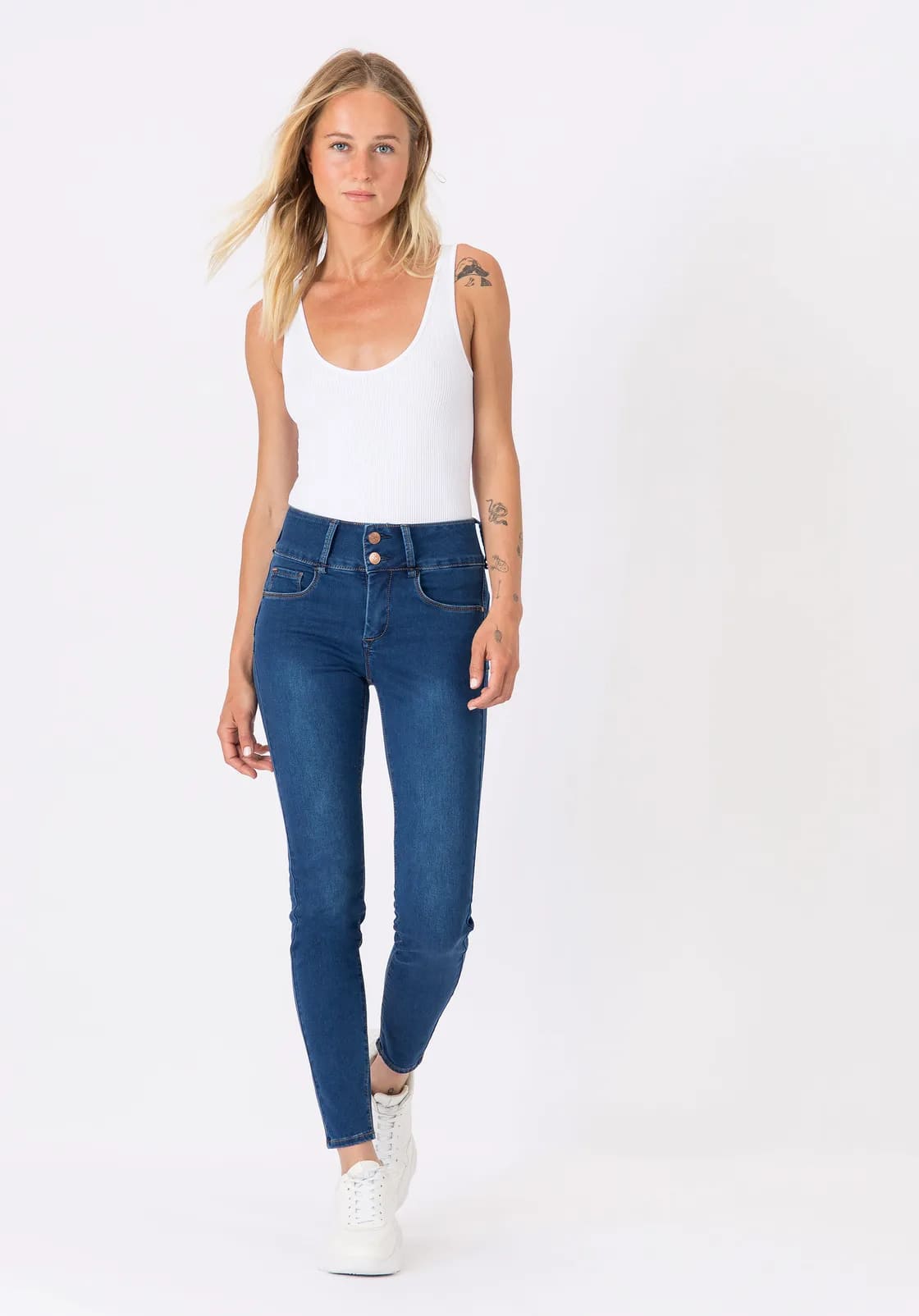 PANTALON DOUBLE-UP SKINNY...