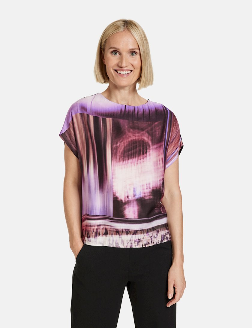 BLUSA ESTAMPADO ABSTRACTO