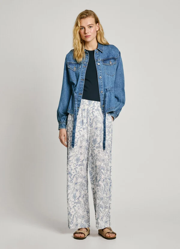 PANTALON FLORAL