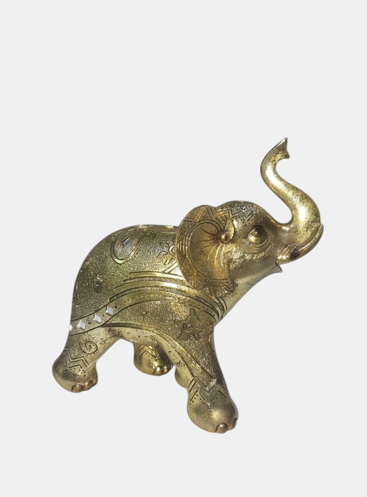 ELEFANTE DORADO (28.5 x 28 CM)